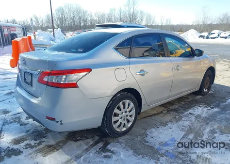 2015 Nissan Sentra S from USA, damaged, VIN 3N1AB7APXFY331611